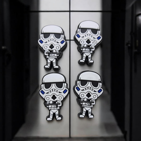 Storm Trooper Full Body Silicone Focal Bead