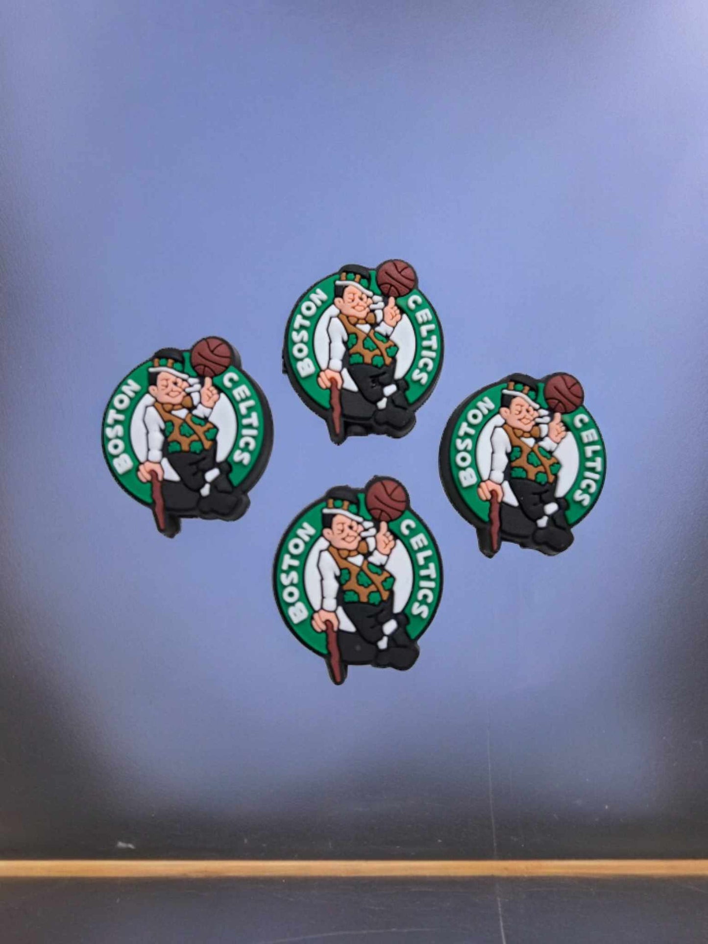 Boston Celtics Logo: Basketball NBA Silicone Focal Bead - 1303