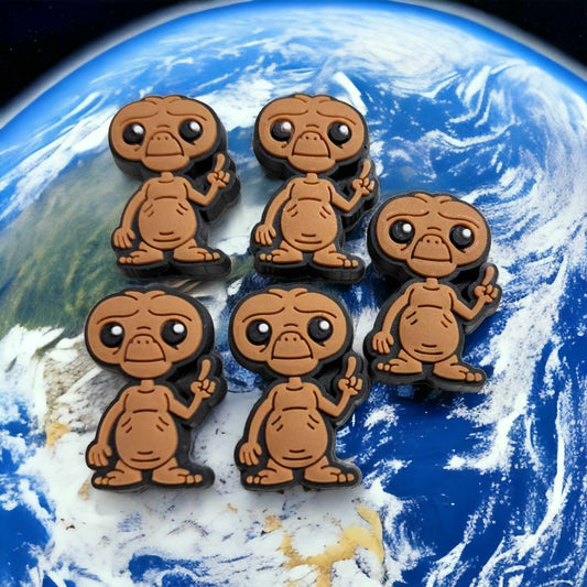 E.T: Movie Inspired Silicone Focal Bead - 0110