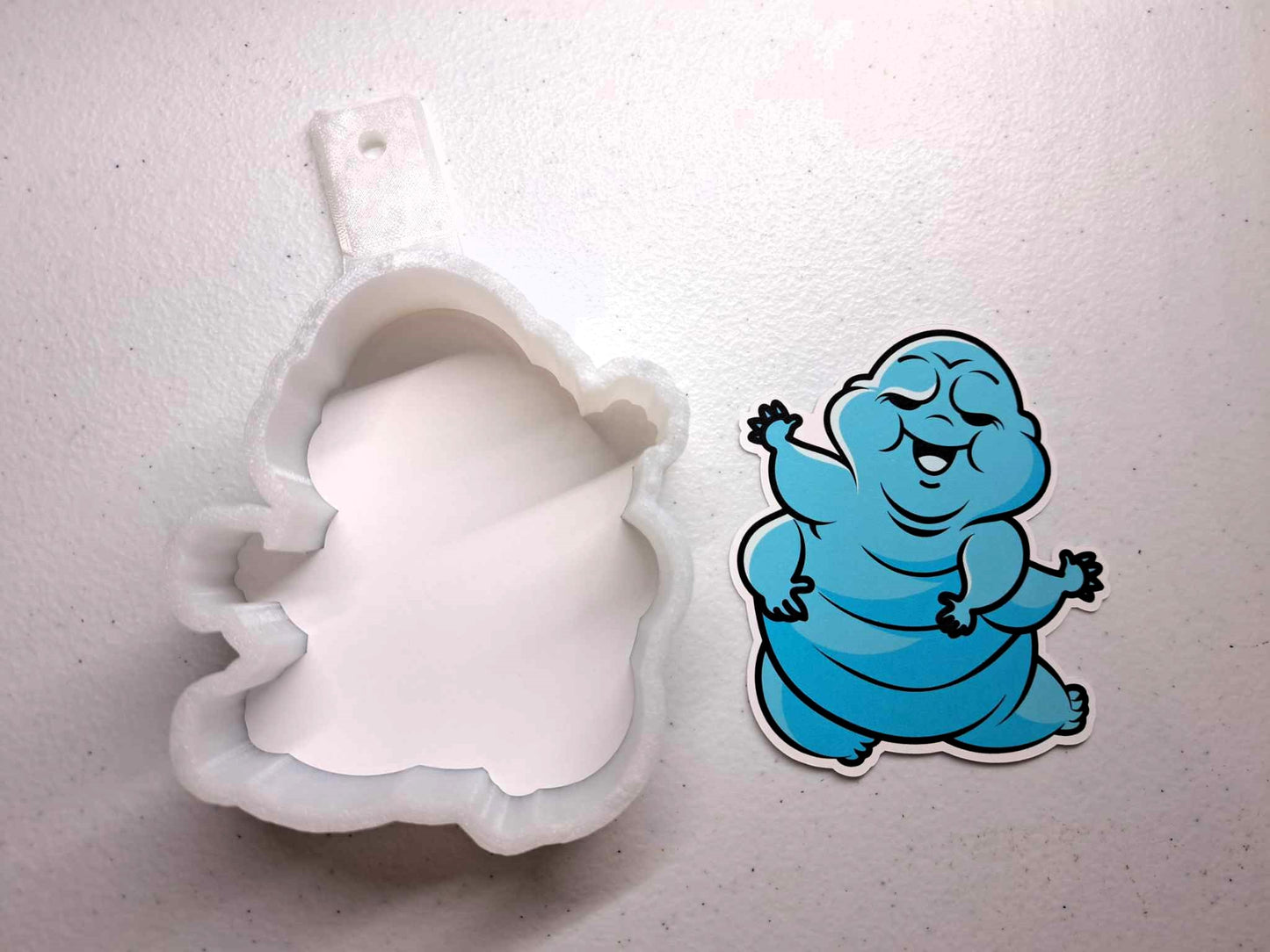 Ghostbuster Afterlife: Muncher Chibi Cardstock Silicone Mold, Aroma Bead Molds, Car Freshener Mold, Premium Cardstock Images