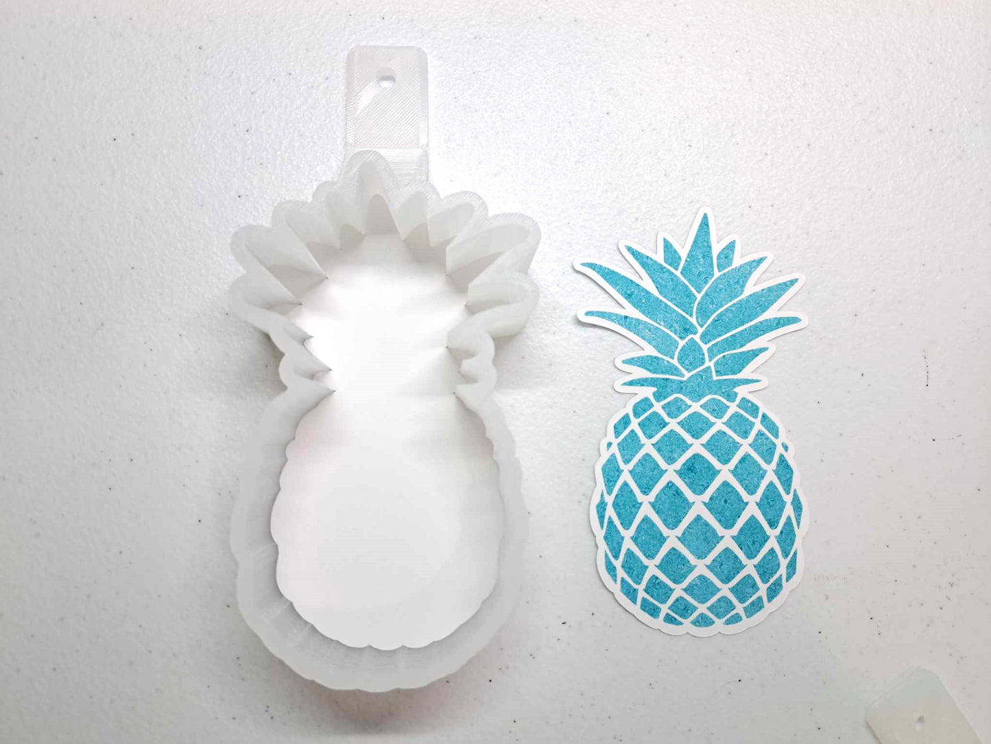 Pineapple: Multicolor Silicone Mold, Aroma Bead Molds, Car Freshener Mold, Premium Cardstock Images