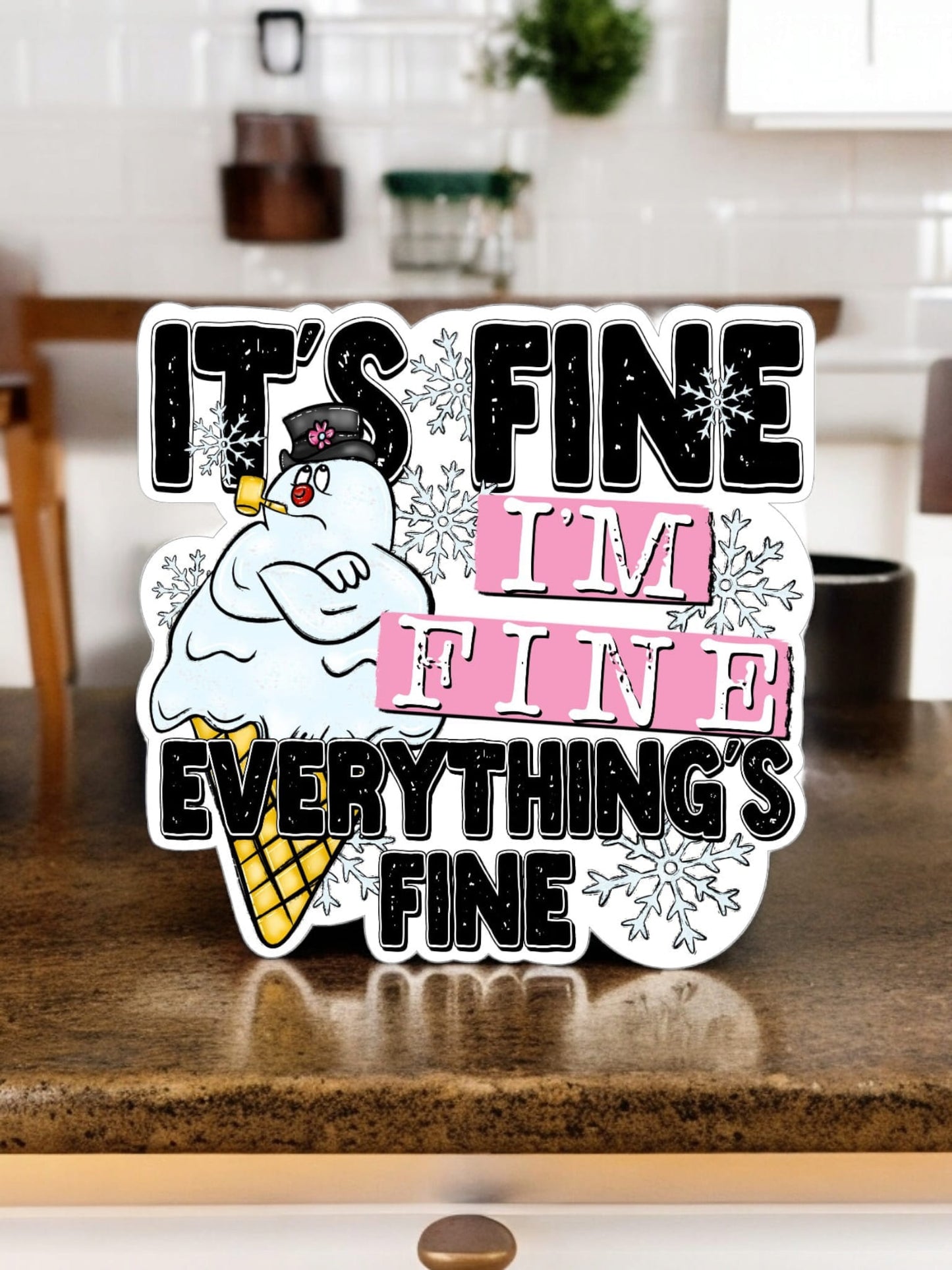 It's Fine Frosty Ice Cream Cone Silicone Mold, Aroma Bead Molds, Car Freshener Mold, Premium Cardstock Images, Car Freshies