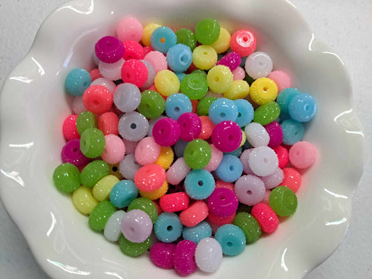 12mm Wheel Shaped Resin Spacer Bead - 3011