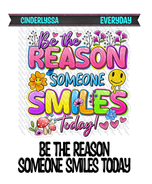 Be The Reason Someone Smiles Today Silicone Mold, Aroma Bead Molds, Car Freshener Mold, Car Freshies, Premium Cardstock Images