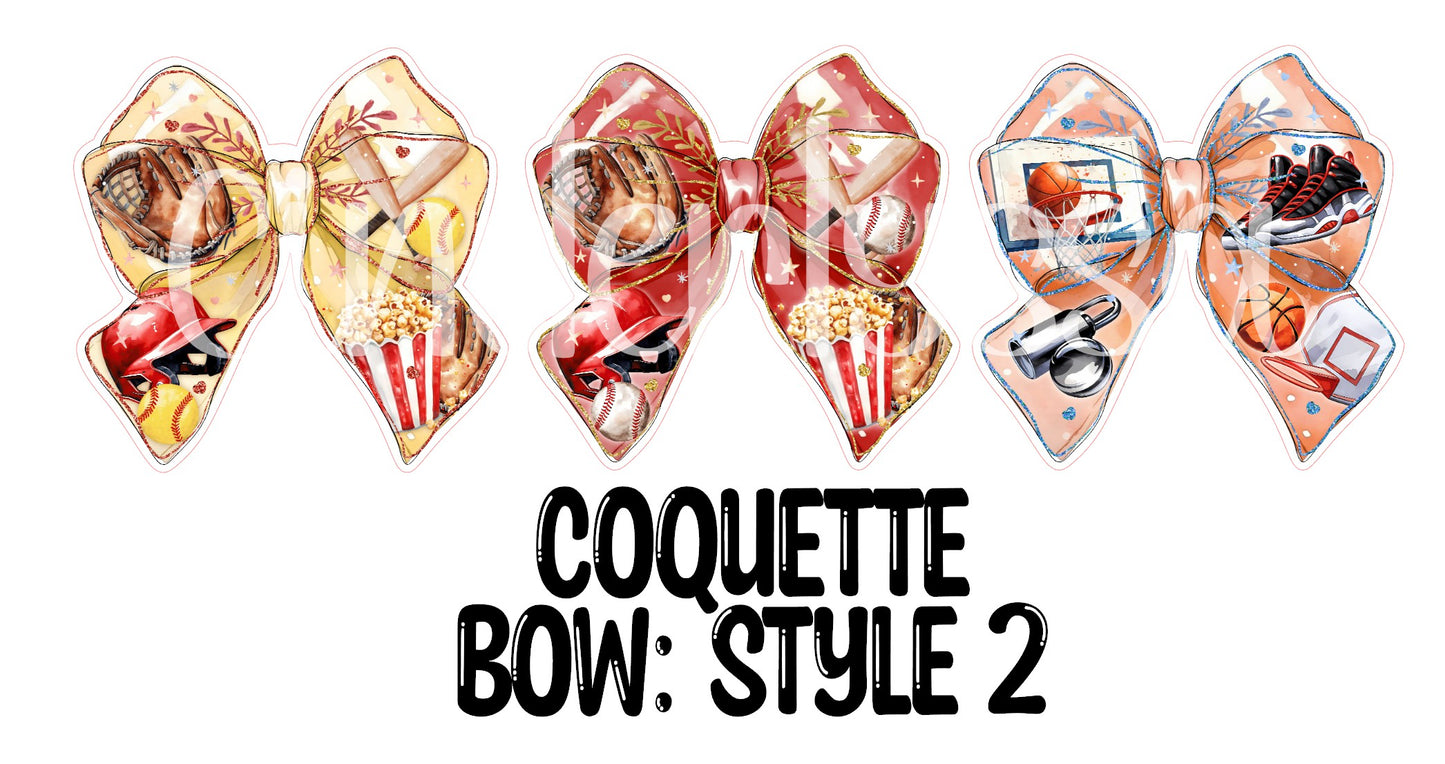 Coquette Bow: Style 2 - Cardstock Silicone Mold, Aroma Bead, Car Fresh Mold, Premium Cardstock Images