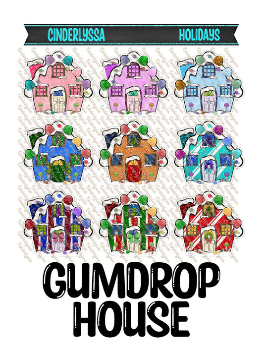 Gumdrop House Cardstock Silicone Mold, Aroma Bead Molds, Car Freshener Mold, Premium Cardstock Images