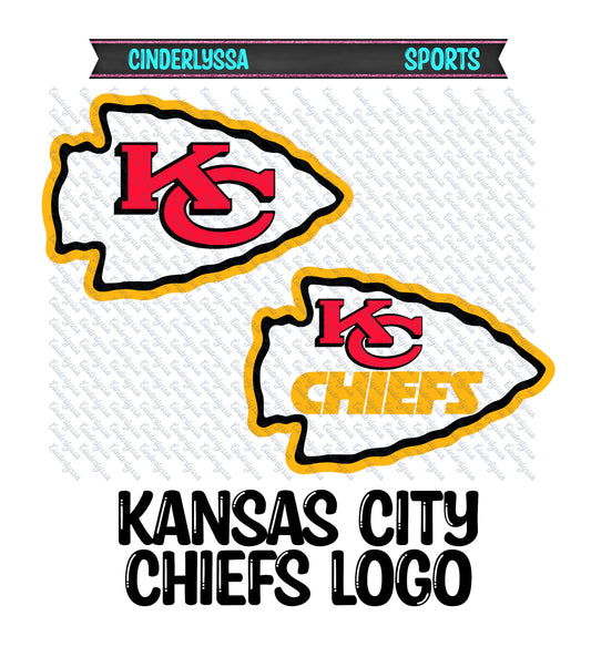 Kansas City Chiefs Logo: Arrowhead Football Silicone Mold, Aroma Bead Molds, Car Freshener Mold, Premium Cardstock