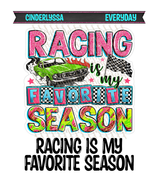 Racing Is My Favorite Season Cardstock Silicone Mold, Aroma Bead Molds, Car freshies, Car Freshener Mold, Premium Cardstock Images