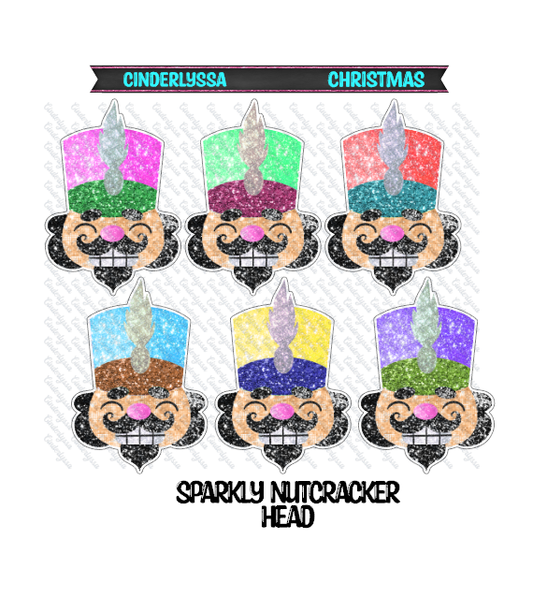 Sparkly Nutcracker Head/Face Cardstock Silicone Mold, Aroma Bead Molds, Car Freshener Mold, Car Freshies, Premium Cardstock Images