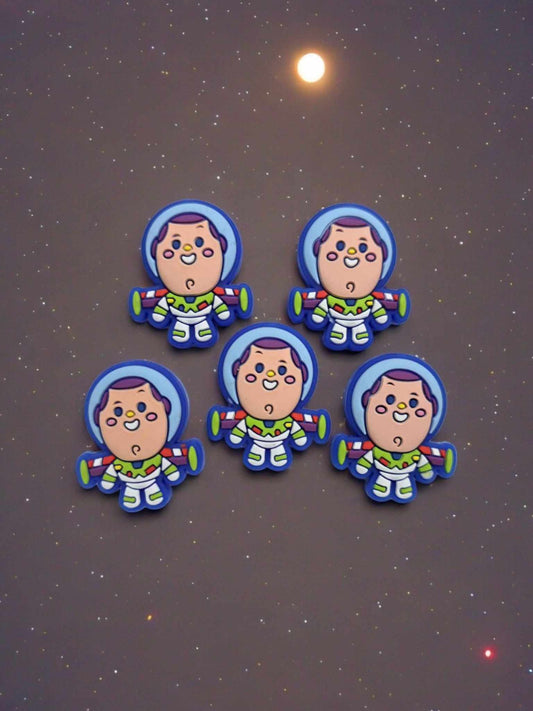 Buzz Lightyear: Toy Story Inspired Silicone Focal Bead - 0889