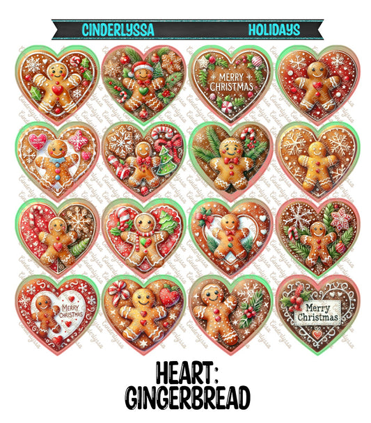 Heart with NO Edge: Gingerbread, Crystal, Floral, Wooden, Magic, Mandala, Western, Dark & Stained Glass Mold, Aroma Bead Molds, Car Freshener Mold