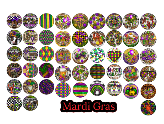 mardi gras silicone molds