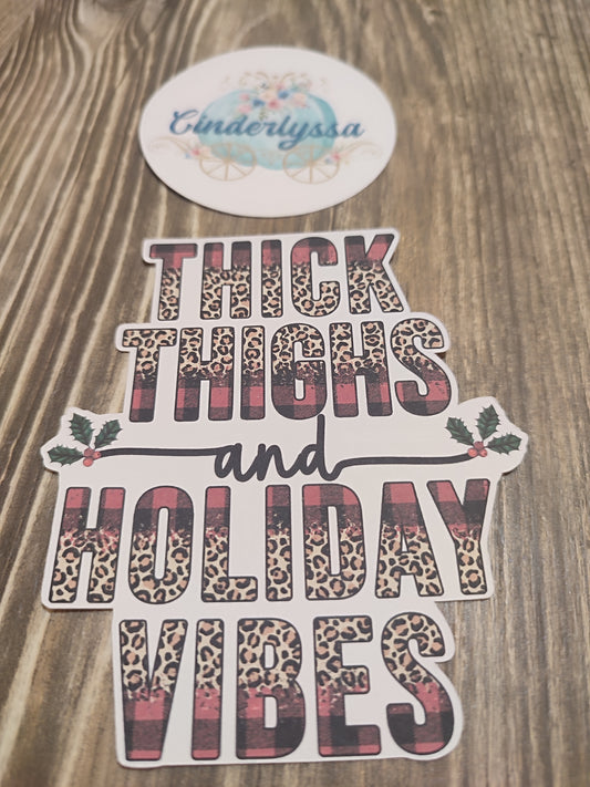 Thick Thighs and Holiday Vibes: Large Leopard with Red Buffalo Plaid Christmas Cardstock Silicone Mold, Aroma Bead Molds, Car Freshener Mold