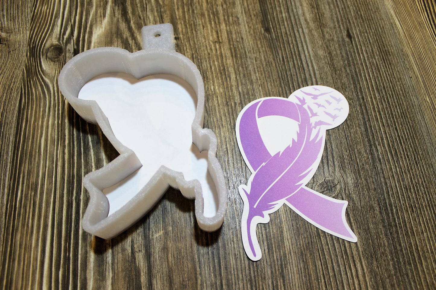 Awareness Ribbons Multiple Designs for Silicone Mold, Aroma Bead Molds, Car Freshener Mold, Premium Cardstock Images