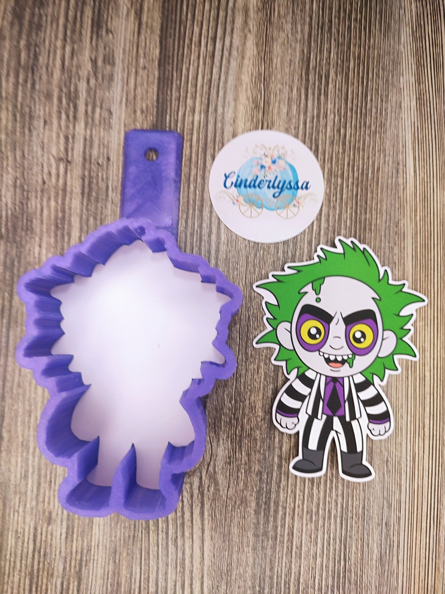 Beetlejuice/Horror Movie Silicone Mold, Aroma Bead Molds, Car Freshener Mold