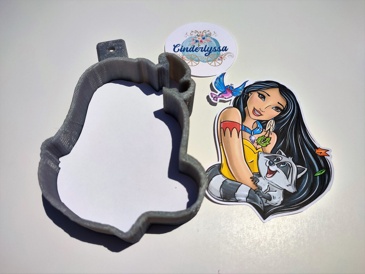 Princess Colors of the Wind, John Smith, Willow, Meeko Cardstock Silicone Mold, Aroma Bead Molds, Car Freshie Mold, Premium Cardstock Images