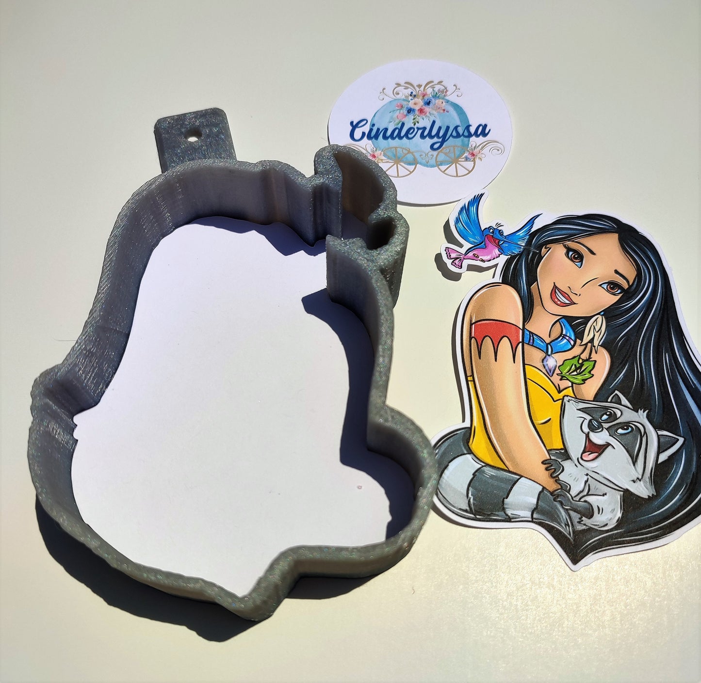 Princess Colors of the Wind, John Smith, Willow, Meeko Cardstock Silicone Mold, Aroma Bead Molds, Car Freshie Mold, Premium Cardstock Images