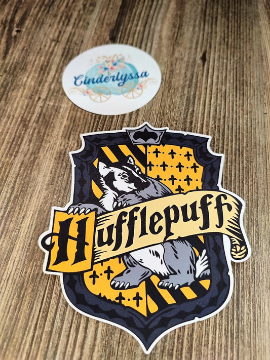 HP: Hufflepuff House, Muggle, Movie Inspired Cardstock Silicone Mold, Aroma Bead Molds, Car Freshener Mold, Premium Cardstock Images