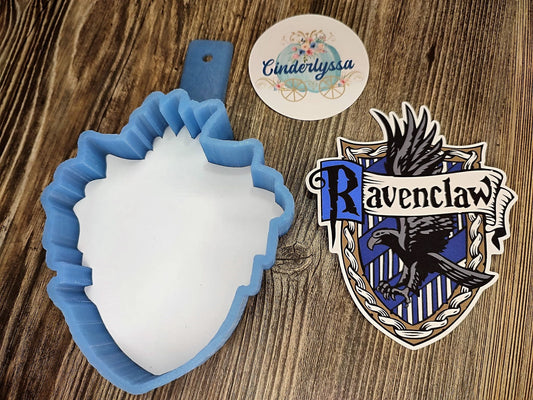 HP: Ravenclaw House, Muggle, Movie Inspired Cardstock Silicone Mold, Aroma Bead Molds, Car Freshener Mold, Premium Cardstock Images