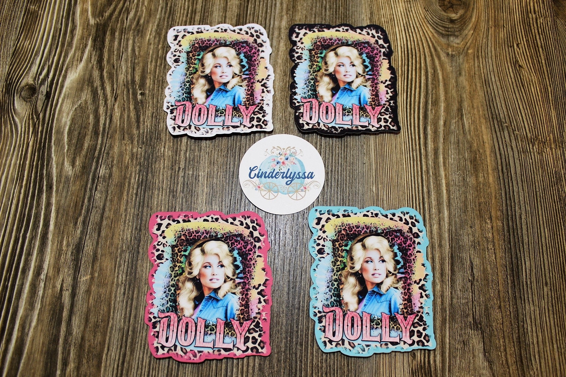 Dolly Parton Silhouette with Leopard Silicone Mold, Aroma Bead Molds, Car Freshener Mold, Premium Cardstock Images