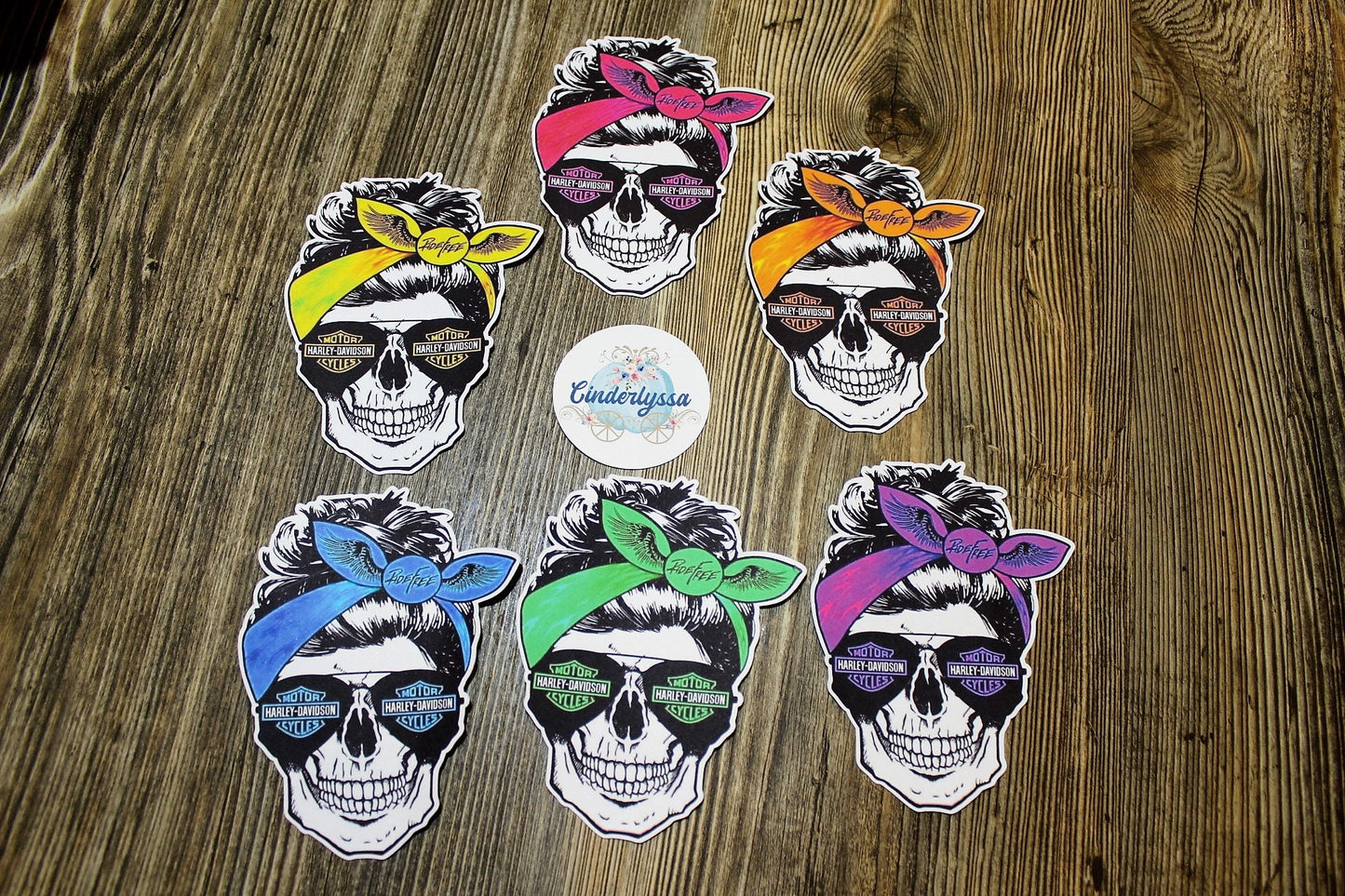 HD Messy Bun Girl Mixed Color Skull Silicone Mold, Aroma Bead Molds, Car Freshener Mold