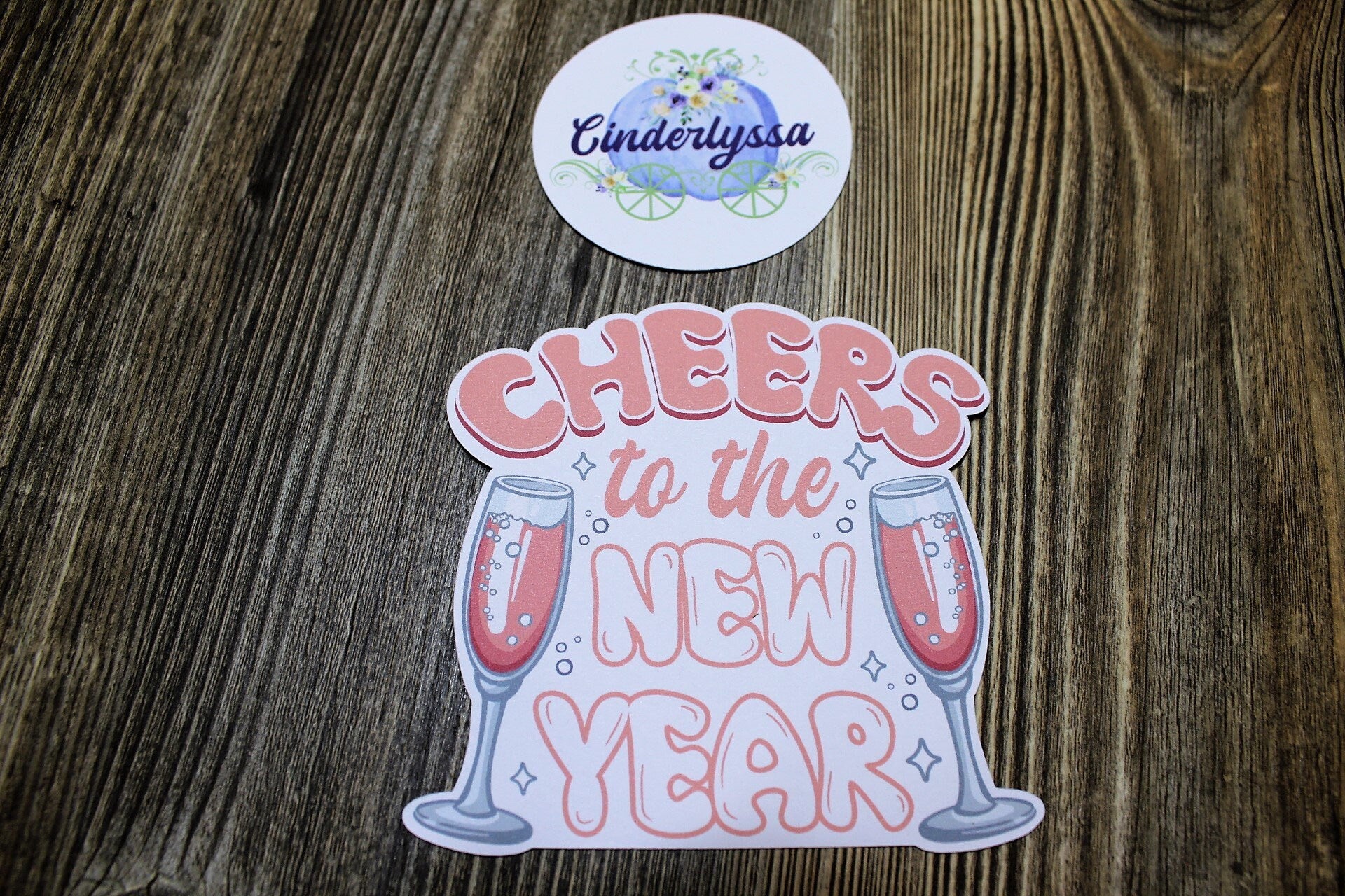 Cheers to the New Year: Champagne Glasses Silicone Mold, Aroma Bead Molds, Car Freshener Mold