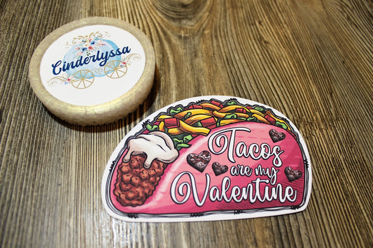 Tacos are my Valentine Silicone Mold, Aroma Bead Molds, Car Freshener Mold