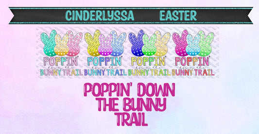 Poppin' Down the Bunny Trail Easter Peep Silicone Mold, Aroma Bead Molds, Car Freshener Mold, Premium Cardstock Images