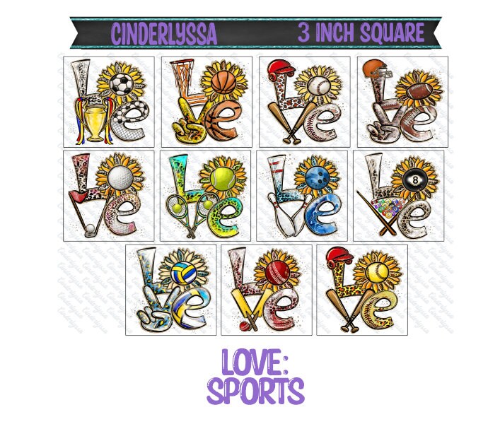 3 inch Square: Love-Sports, Nurse, Bus Driver Theme Cardstock/Picture With Beveled Edge Silicone Mold, Aroma Bead Molds, Car Freshener Mold