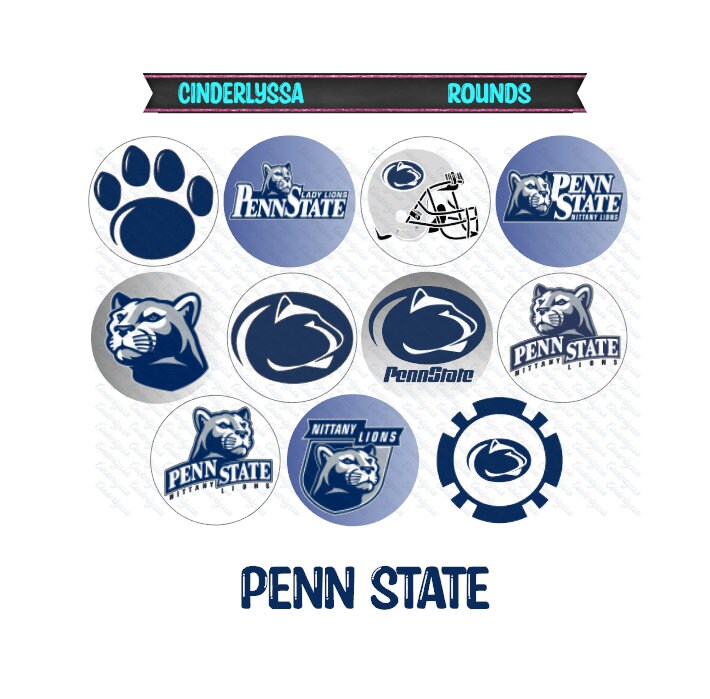 3 inch Round Penn State Cardstock Only for freshies: Silicone Mold, for Aroma Bead Molds, Car Freshener, Premium Cardstock Images