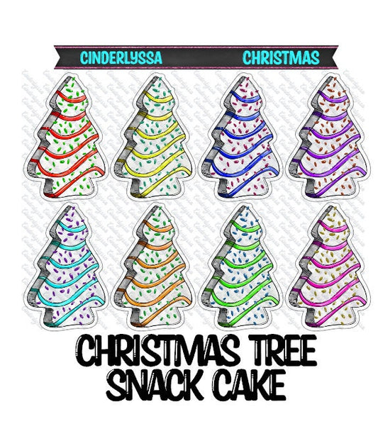 VENT CLIP SIZE: Christmas Tree Snack Cake - Two Cavity Small Silicone Mold, Aroma Bead Molds, Freshener Mold, Premium Cardstock, Vent Clips