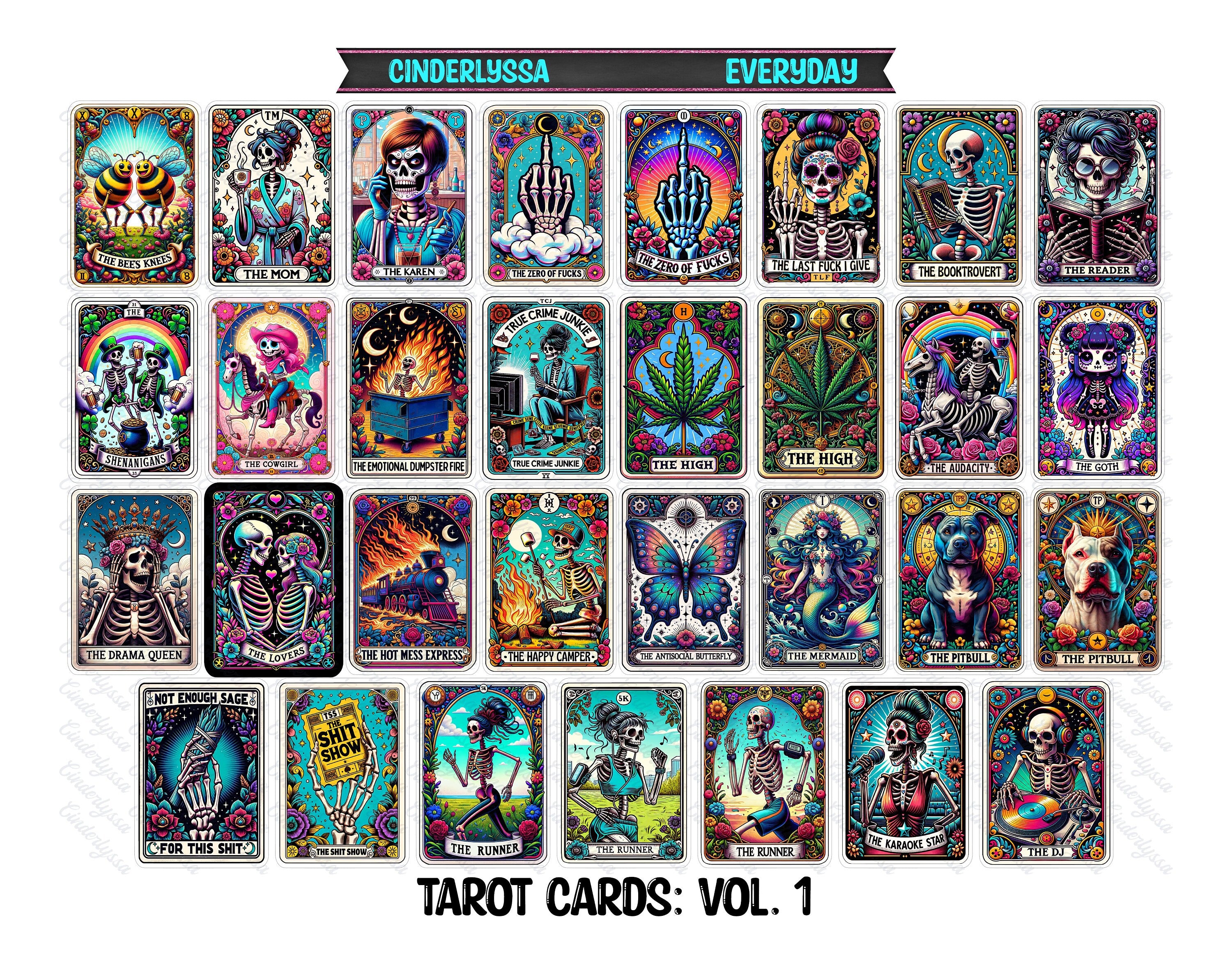 Pokémon tarot 2024 cards molds